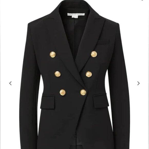 Veronica Beard Jackets & Blazers - Veronica Beard Black and Gold Blazer Size 6